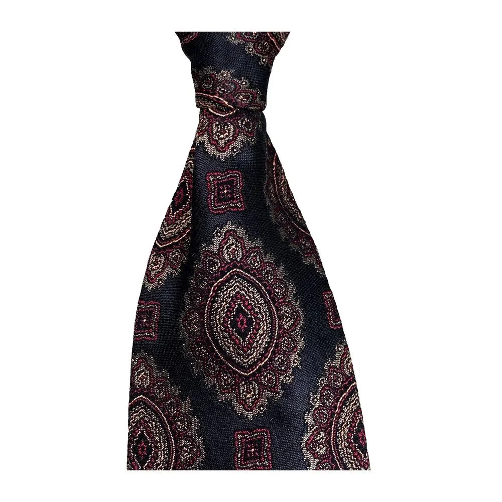 Robert Talbott Nordstrom Men's Silk Necktie Paisley‎ Hand Sewn Corpcore Business